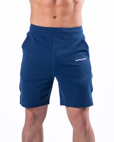 Alphalete 4-Way Stretch 8" Kurzes Blau | ZF6352780