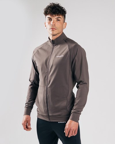 Alphalete 4-Way Stretch Track Jacket Striker | XY7523694