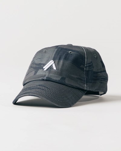 Alphalete Adjustable Cap Grau Camouflage | JM0625481