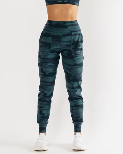 Alphalete All-Purpose Jogger Blau Camouflage | FK7608542