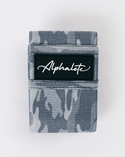 Alphalete Alphalete Glute Band Silber Camouflage | IX2781359