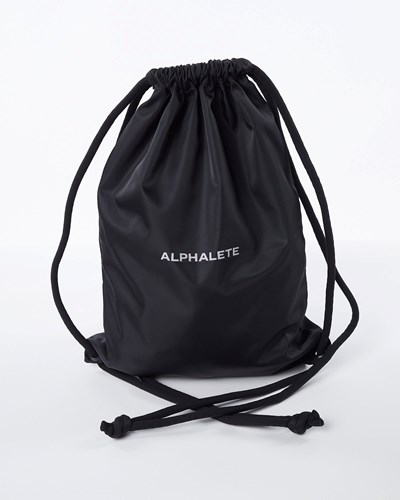 Alphalete Drawstring Bag Schwarz | LT9285367