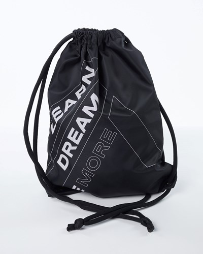 Alphalete Drawstring Bag Schwarz | OF4825973