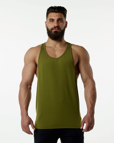 Alphalete Fitted Premium Stringer Grün | OG9570418