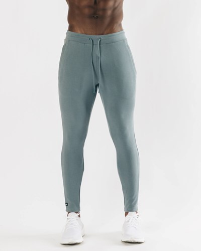 Alphalete Fitted Single-Brushed 30" Jogger Blau | MA9238570