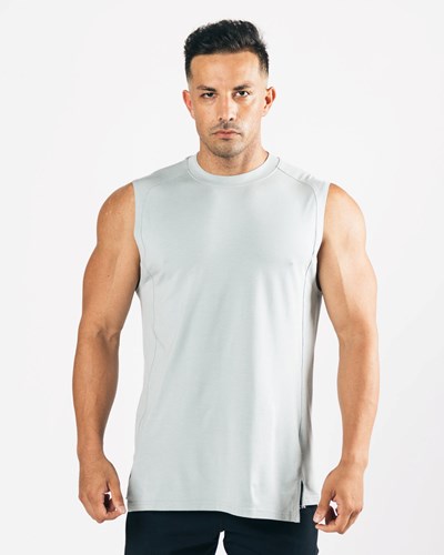 Alphalete High-Neck Premium Cutoff North Shore | CW6701954