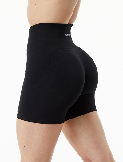 Alphalete High Performance Seamless Kurzes Schwarz | FT7956413