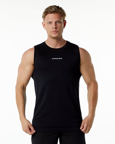 Alphalete High Performance Seamless Tank Schwarz | WT7806512