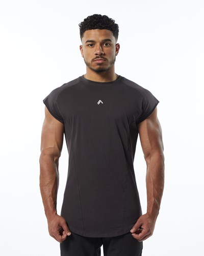 Alphalete High Performance Ärmellose Tee Grau | KE5840173