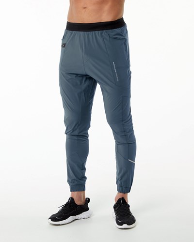 Alphalete Laufschuhe 4-Way Stretch 29" Sport Pant Blau | AX5694870