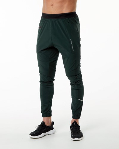 Alphalete Laufschuhe 4-Way Stretch 29" Sport Pant Grün | GZ4520713