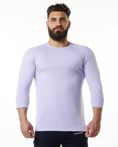 Alphalete Premium 3/4 Sleeve Tee Lilac Haze | KQ1864705