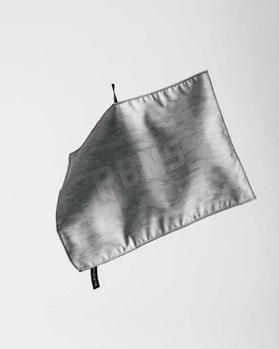 Alphalete Premium PBNS Gym Towel Silber Camouflage | HG5074619