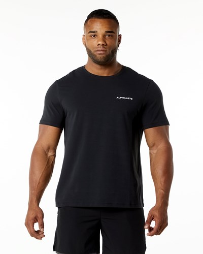 Alphalete Relaxed Fit Tee Schwarz | RU3425168