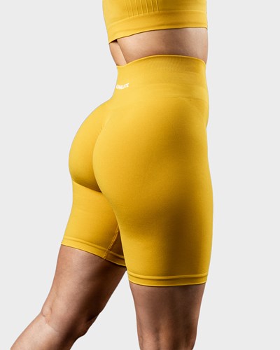 Alphalete Seamless Scrunch 7.5" Kurzes Golden Hour | MA9154387