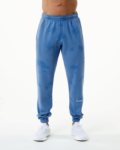 Alphalete Washed 31" Fleece Jogger Blau | JB5934271