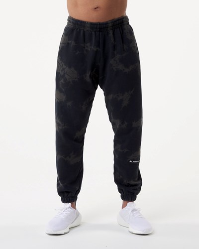 Alphalete Washed 31" Fleece Jogger Schwarz | KE4398150