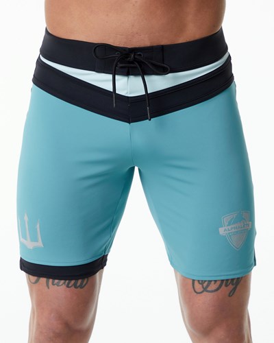 Alphalete Wettkampf Board Kurzes Teal | ND0762598