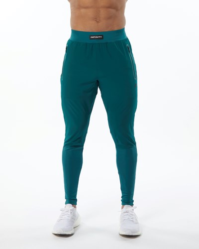 Alphalete Woven 4-Way Stretch 29" Pant Velvet Teal | QI9763501