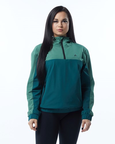 Alphalete Woven Performance Jacket Grün | QI5921643