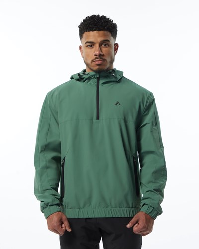 Alphalete Woven Performance Jacket Grün | RO3761240