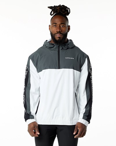 Alphalete Woven Performance Jacket Rocky Mountain | MO1657034