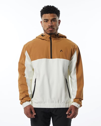 Alphalete Woven Performance Jacket Weiß | AD5426839