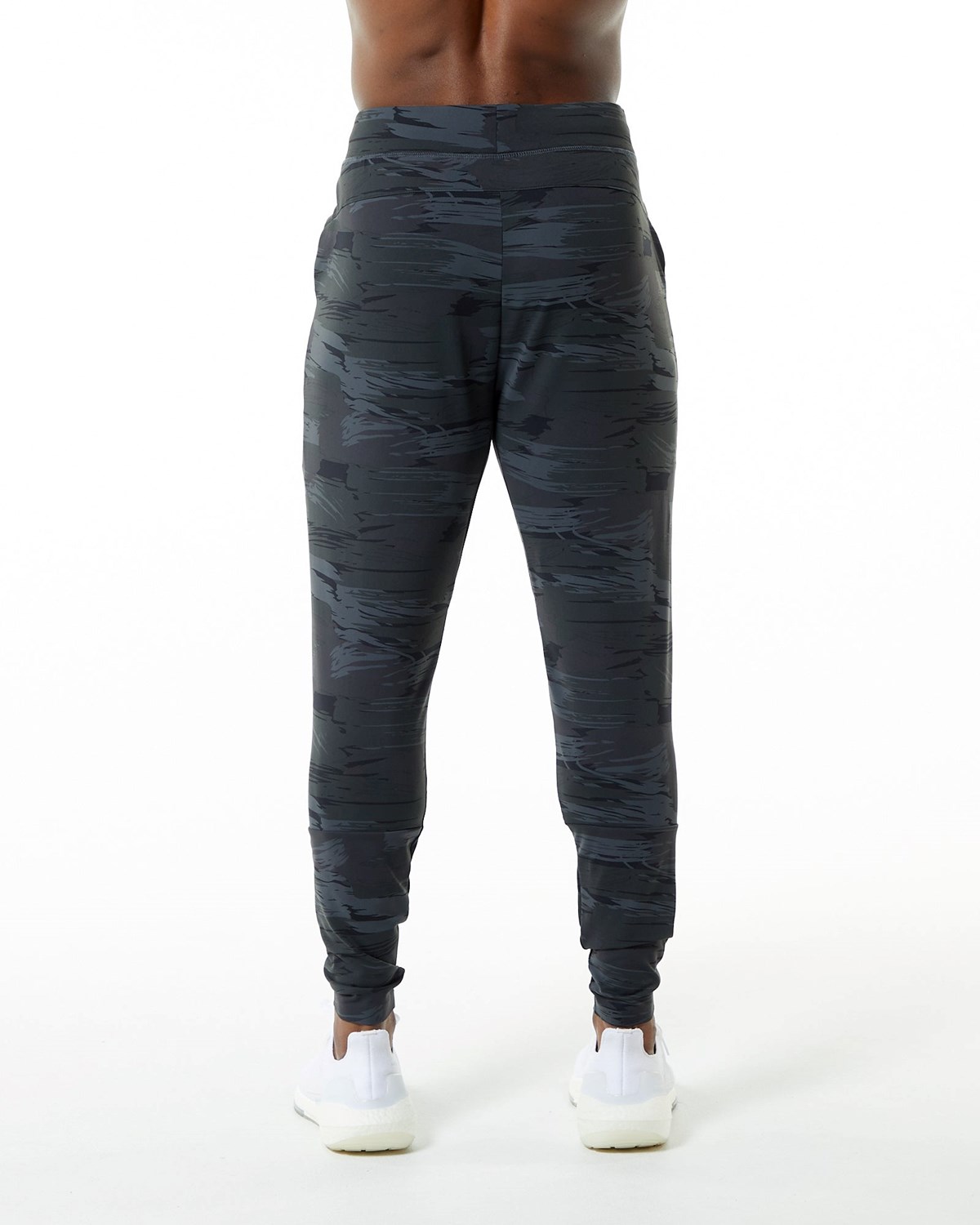 Alphalete 4-Way Stretch Jogger Schwarz Camouflage | QU0843751