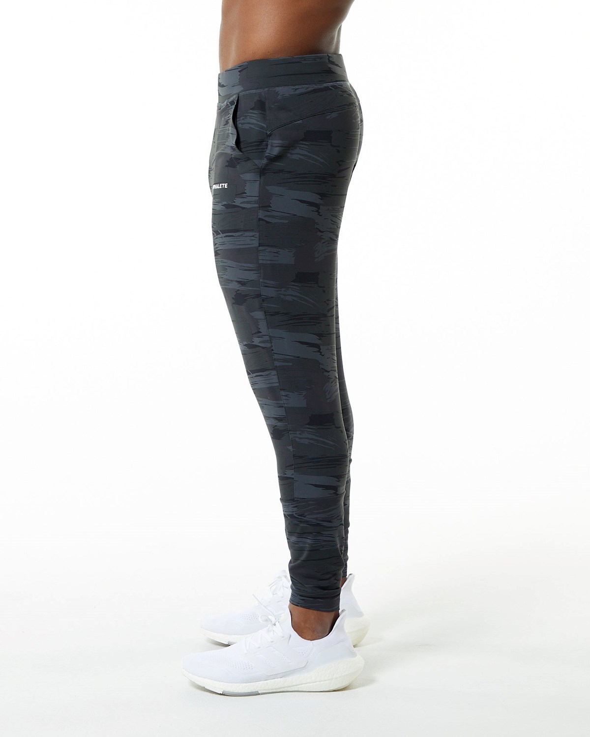 Alphalete 4-Way Stretch Jogger Schwarz Camouflage | QU0843751