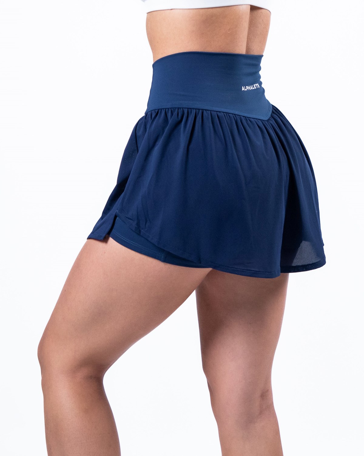 Alphalete 4-Way Stretch Skirt Blau | SE3985460