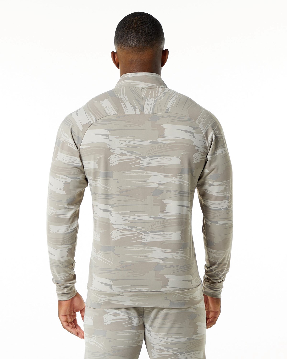 Alphalete 4-Way Stretch Track Jacket Camouflage | SP3697148