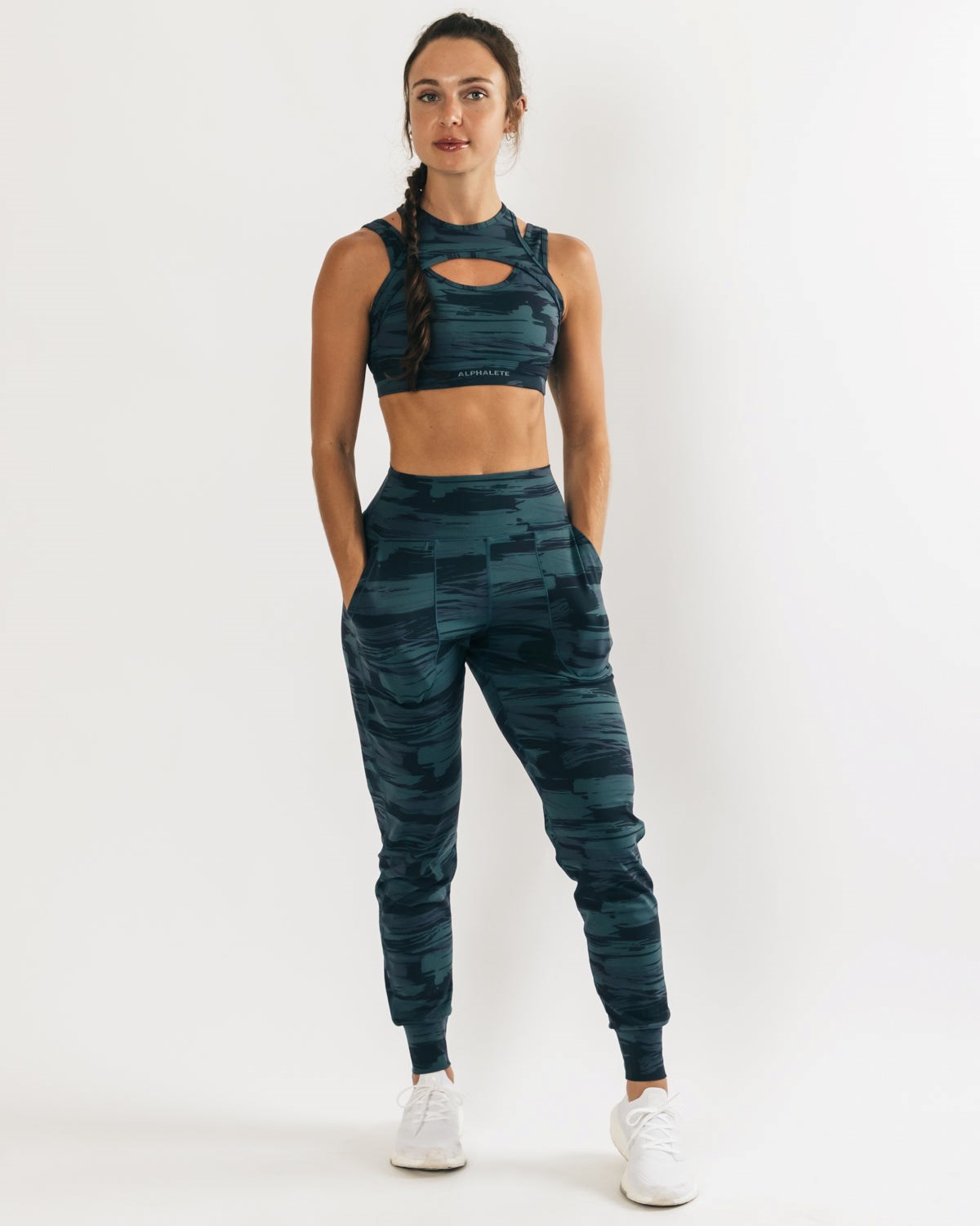 Alphalete All-Purpose Jogger Blau Camouflage | FK7608542