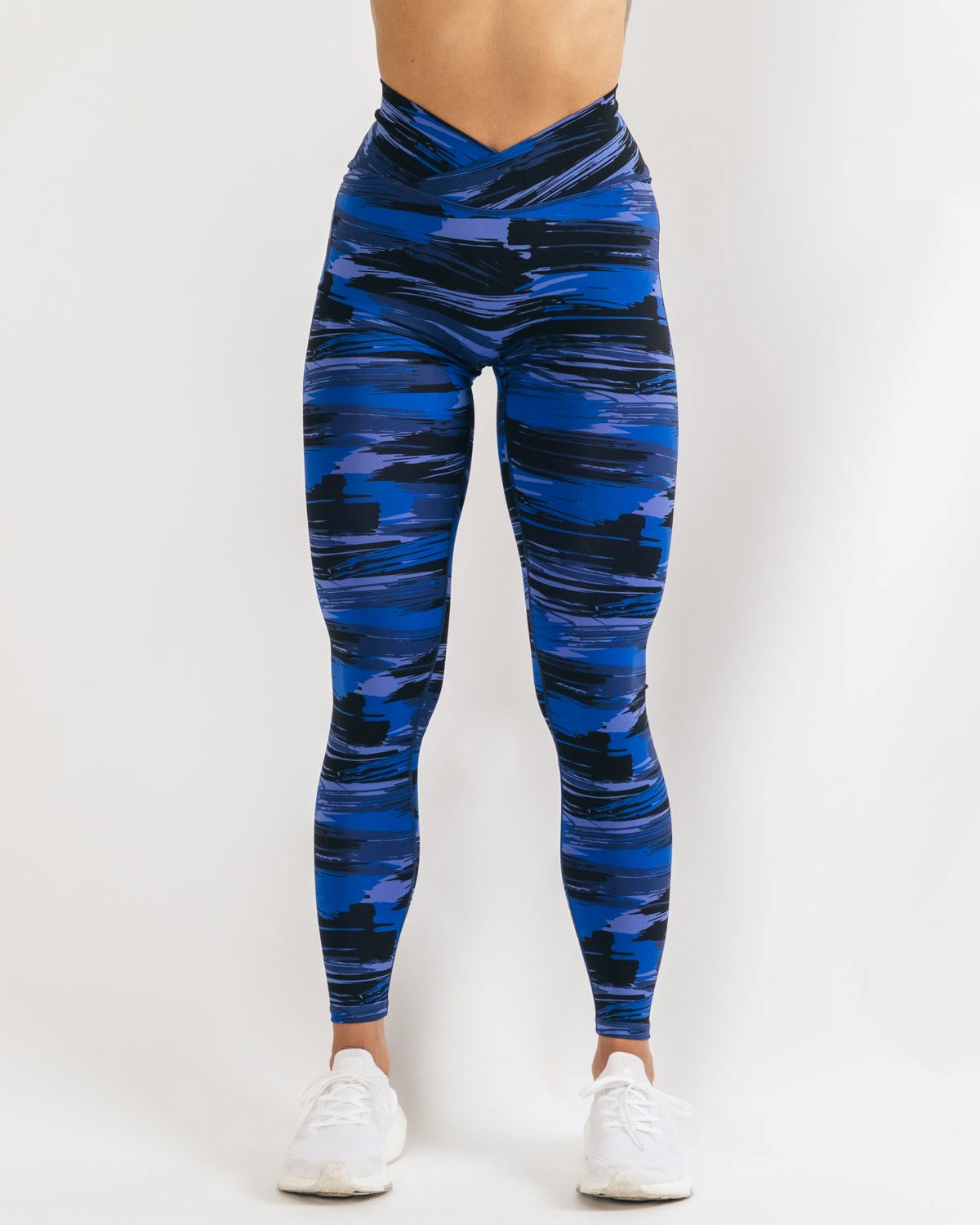 Alphalete All-Purpose Legging Blau Camouflage | FI5489701