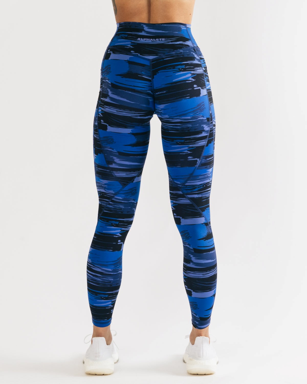 Alphalete All-Purpose Legging Blau Camouflage | LQ6325910