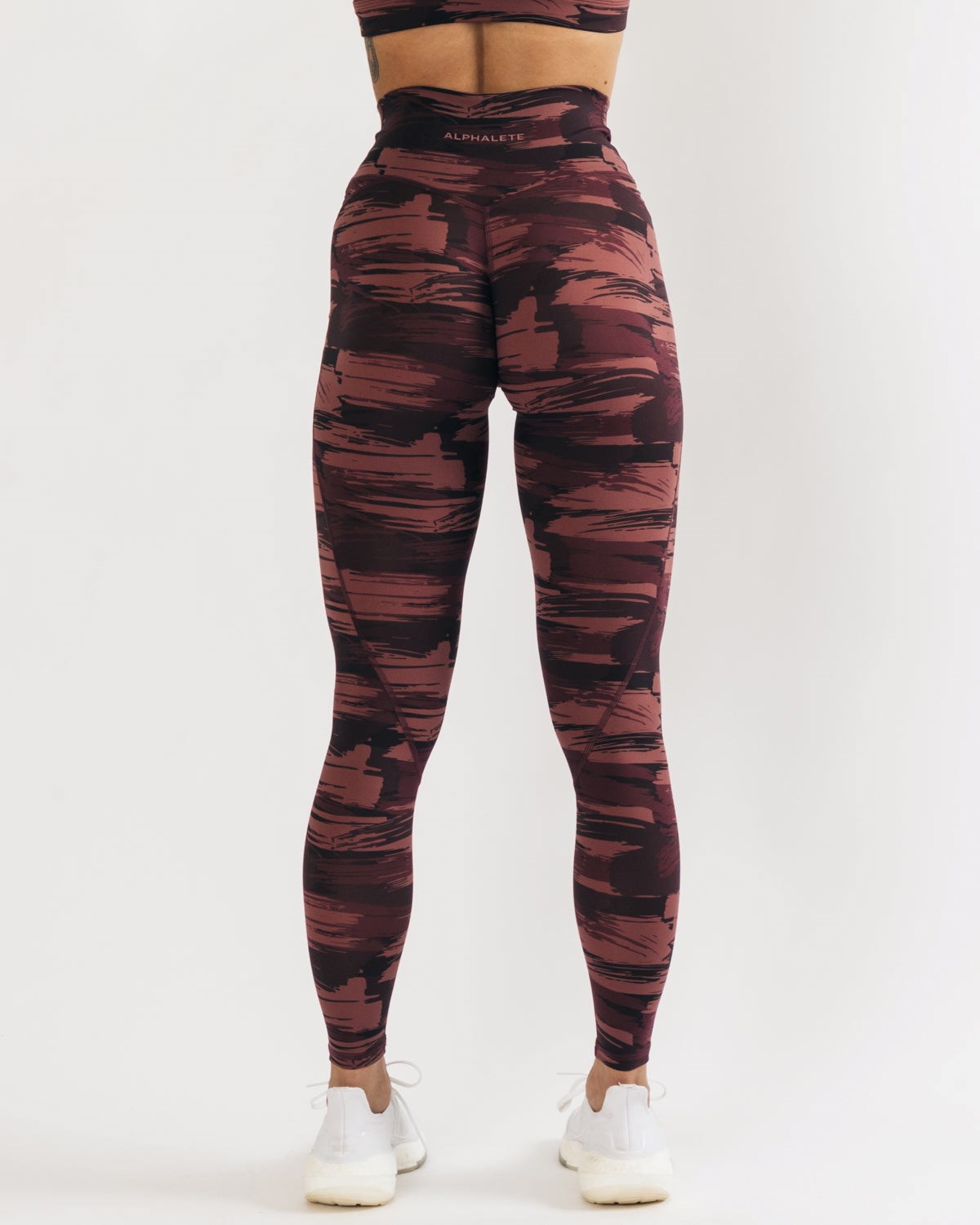 Alphalete All-Purpose Legging Bordeaux Camouflage | MH9075216