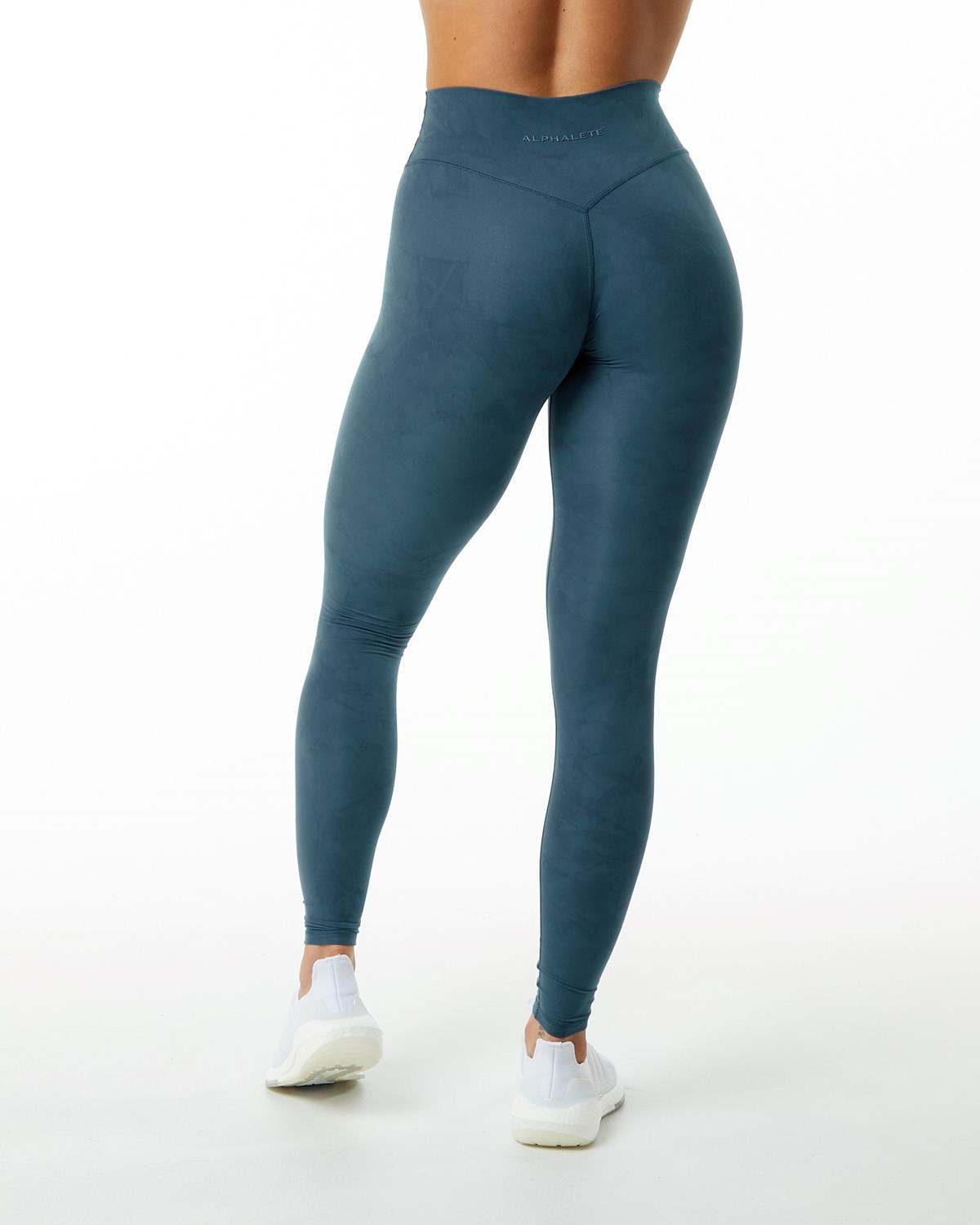 Alphalete All-Purpose Luxury Legging Blau | VM6912548