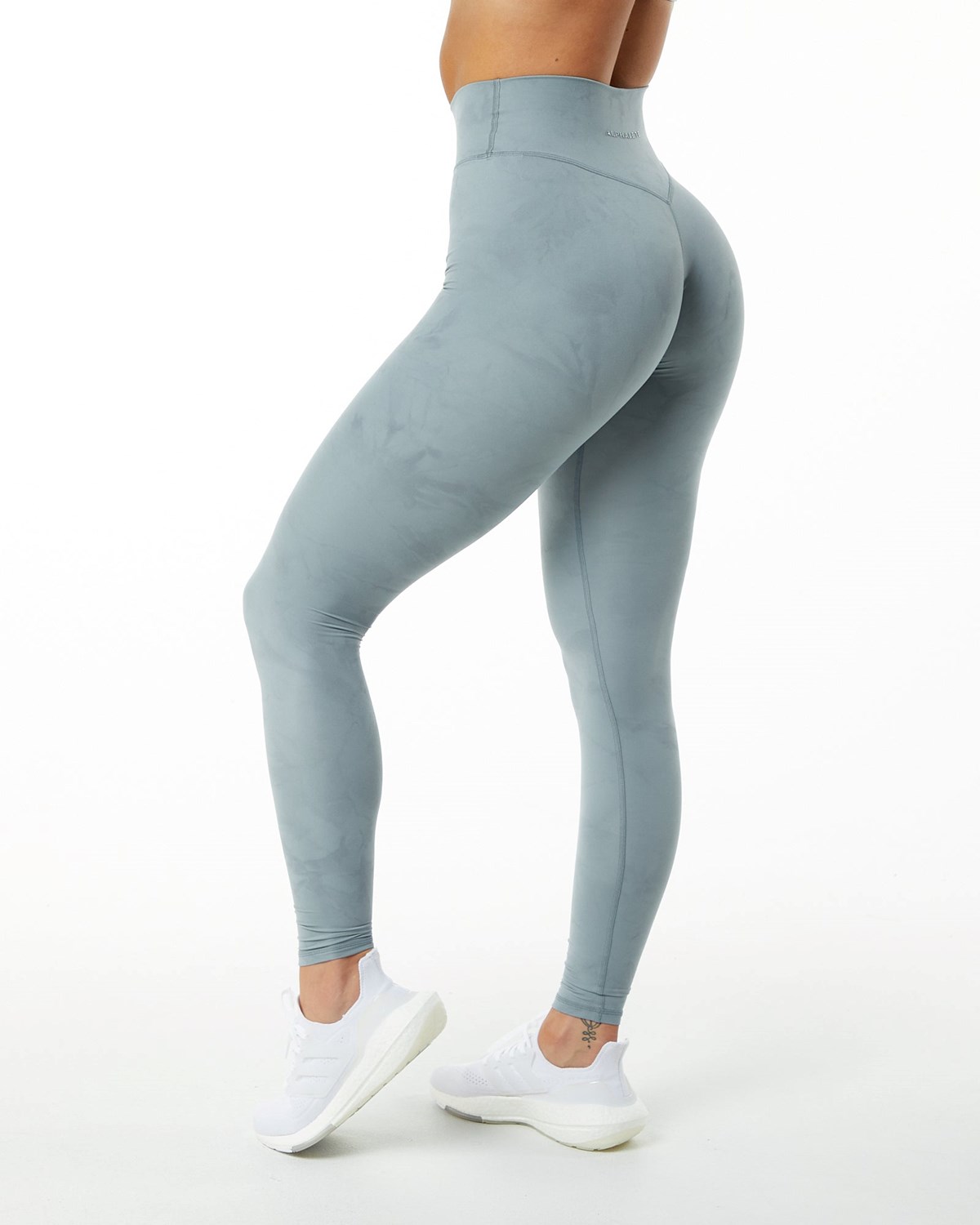 Alphalete All-Purpose Luxury Legging Washed Denim | LK4192583