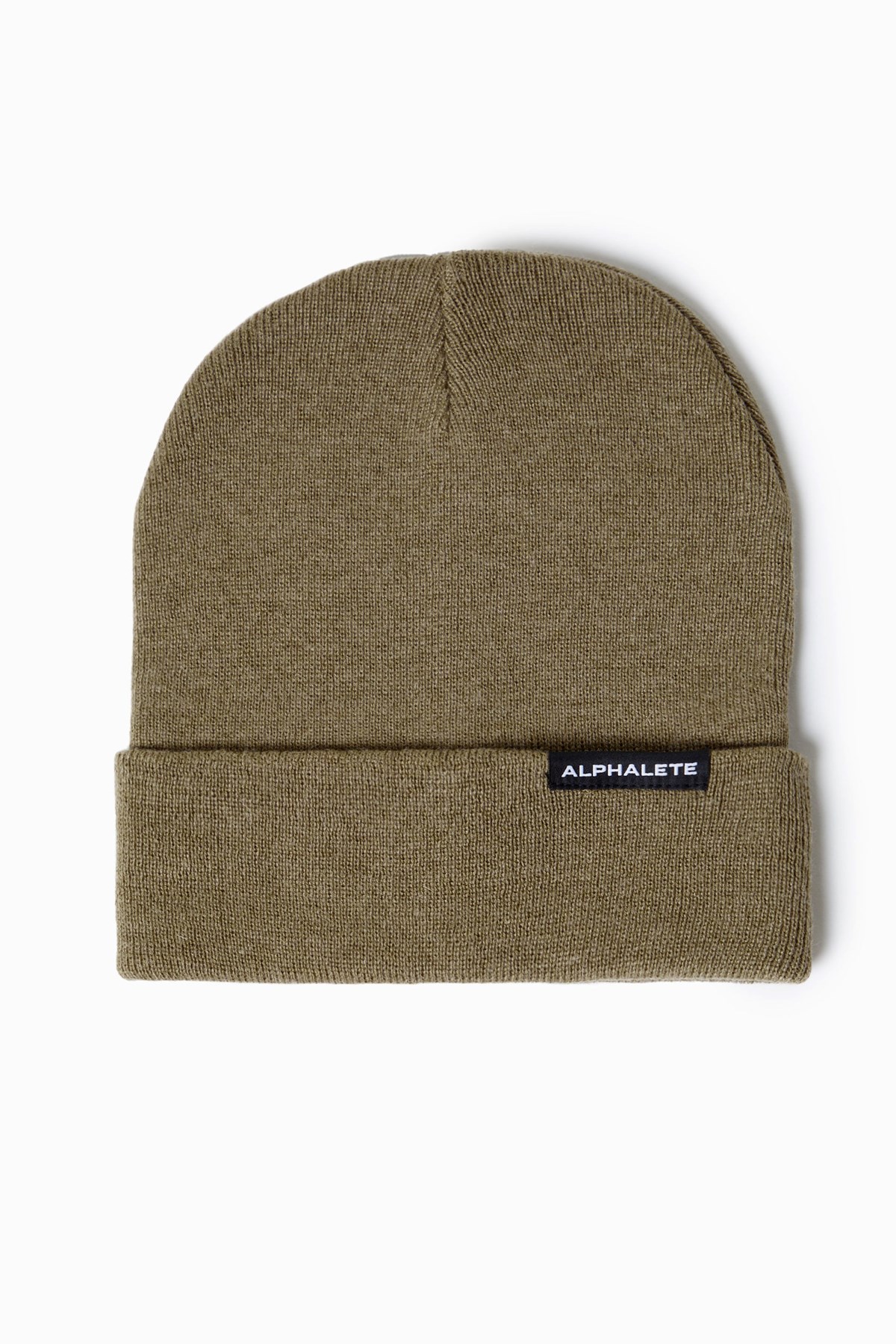 Alphalete Baumwoll Knit Beanie Dunkel | DF9308741