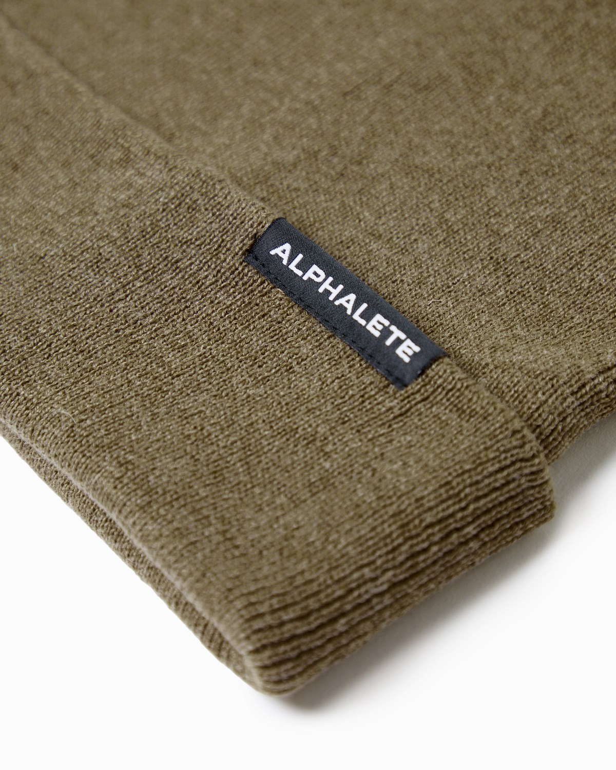 Alphalete Baumwoll Knit Beanie Dunkel | DF9308741