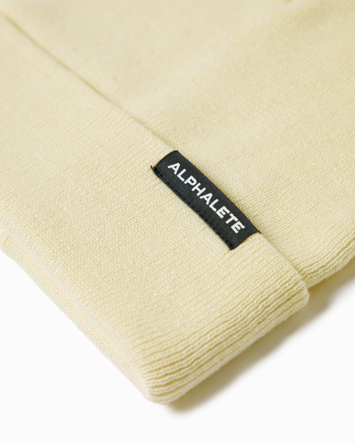 Alphalete Baumwoll Knit Beanie Resin | BQ5194307