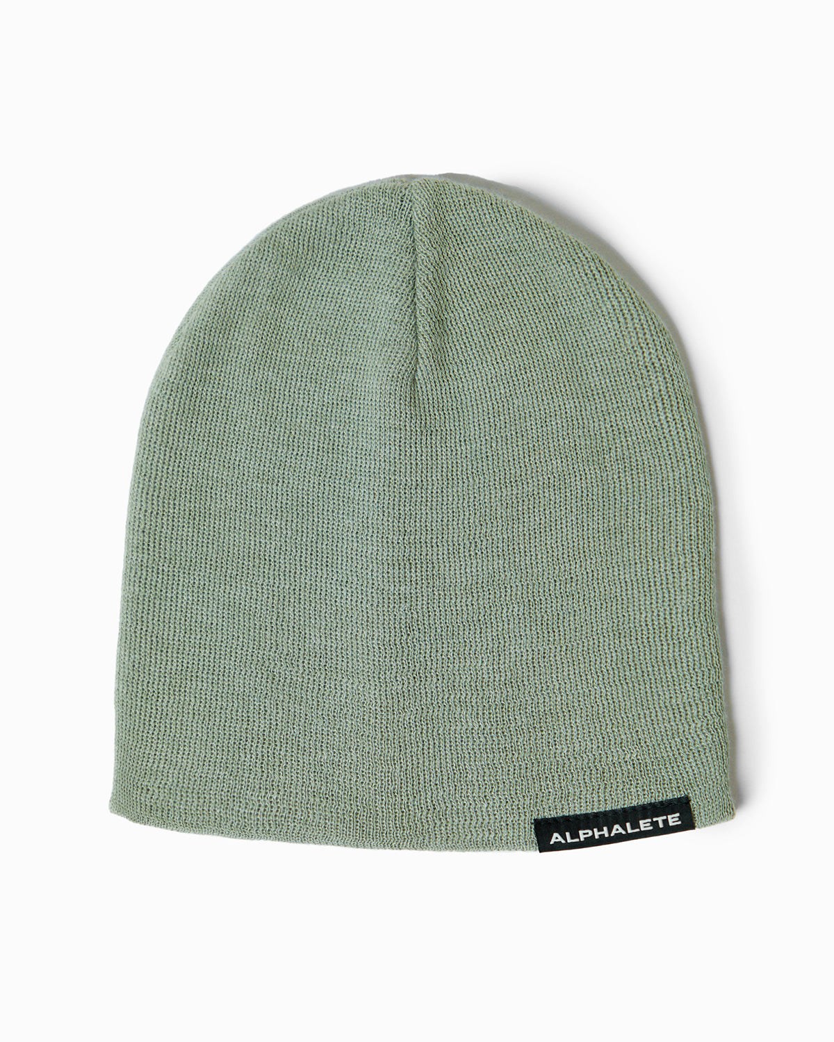 Alphalete Baumwoll Knit Beanie Sage | CJ6720148