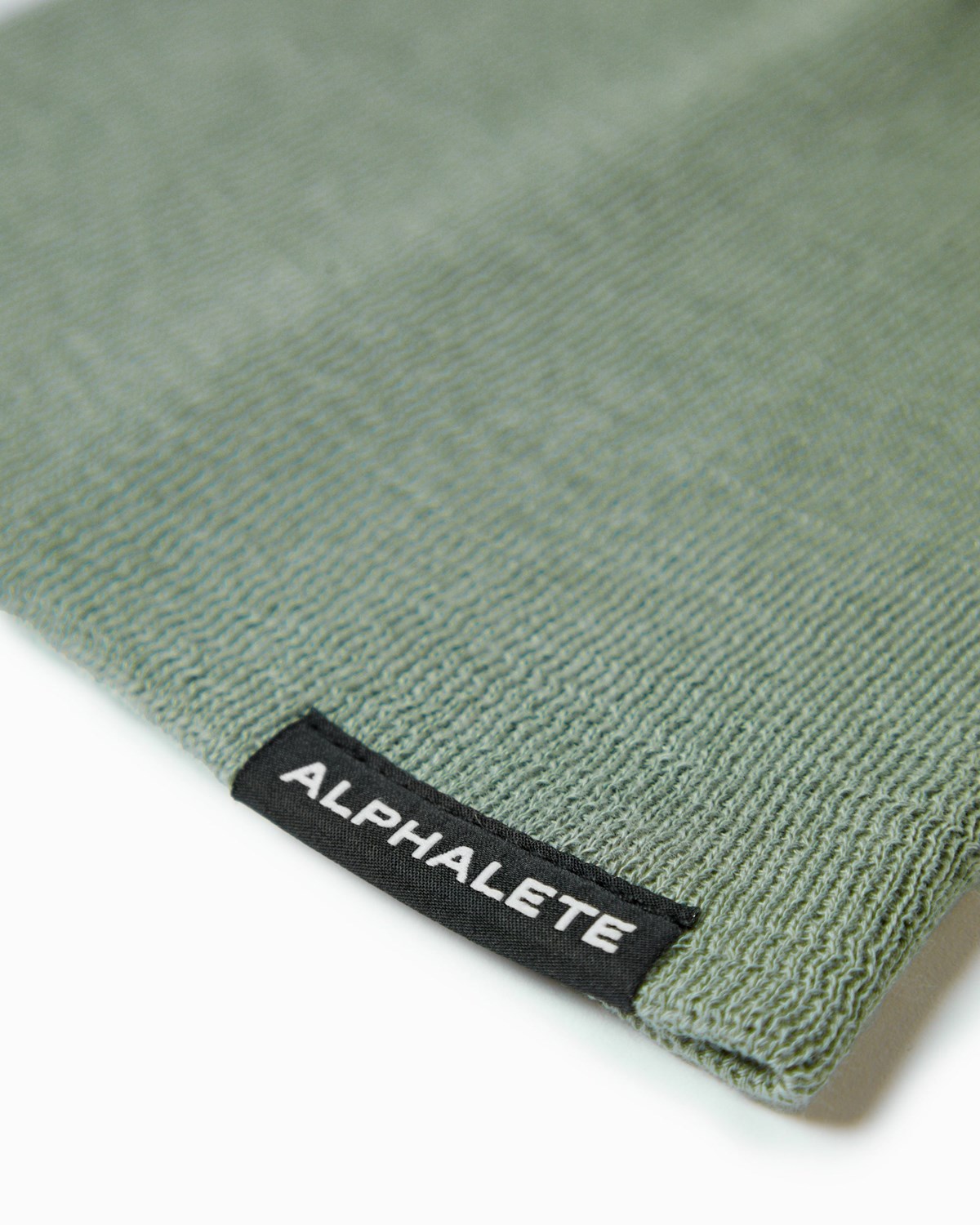 Alphalete Baumwoll Knit Beanie Sage | CJ6720148