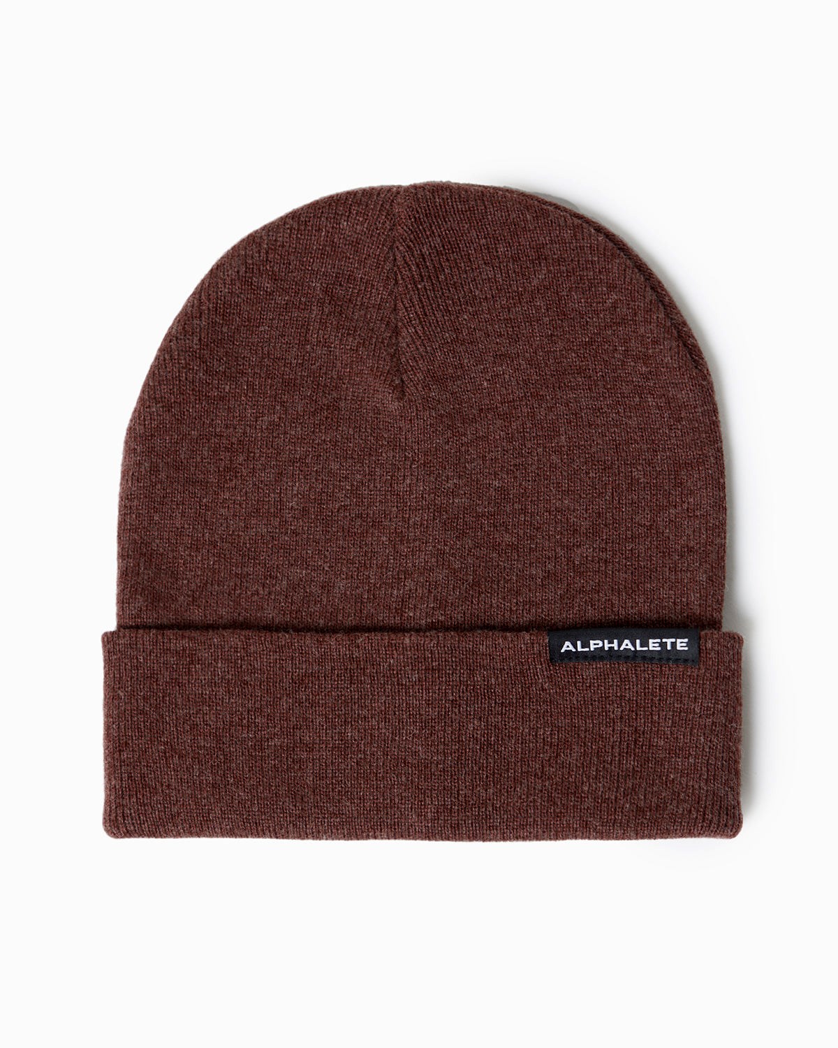 Alphalete Baumwoll Knit Beanie Wine | BQ6193570