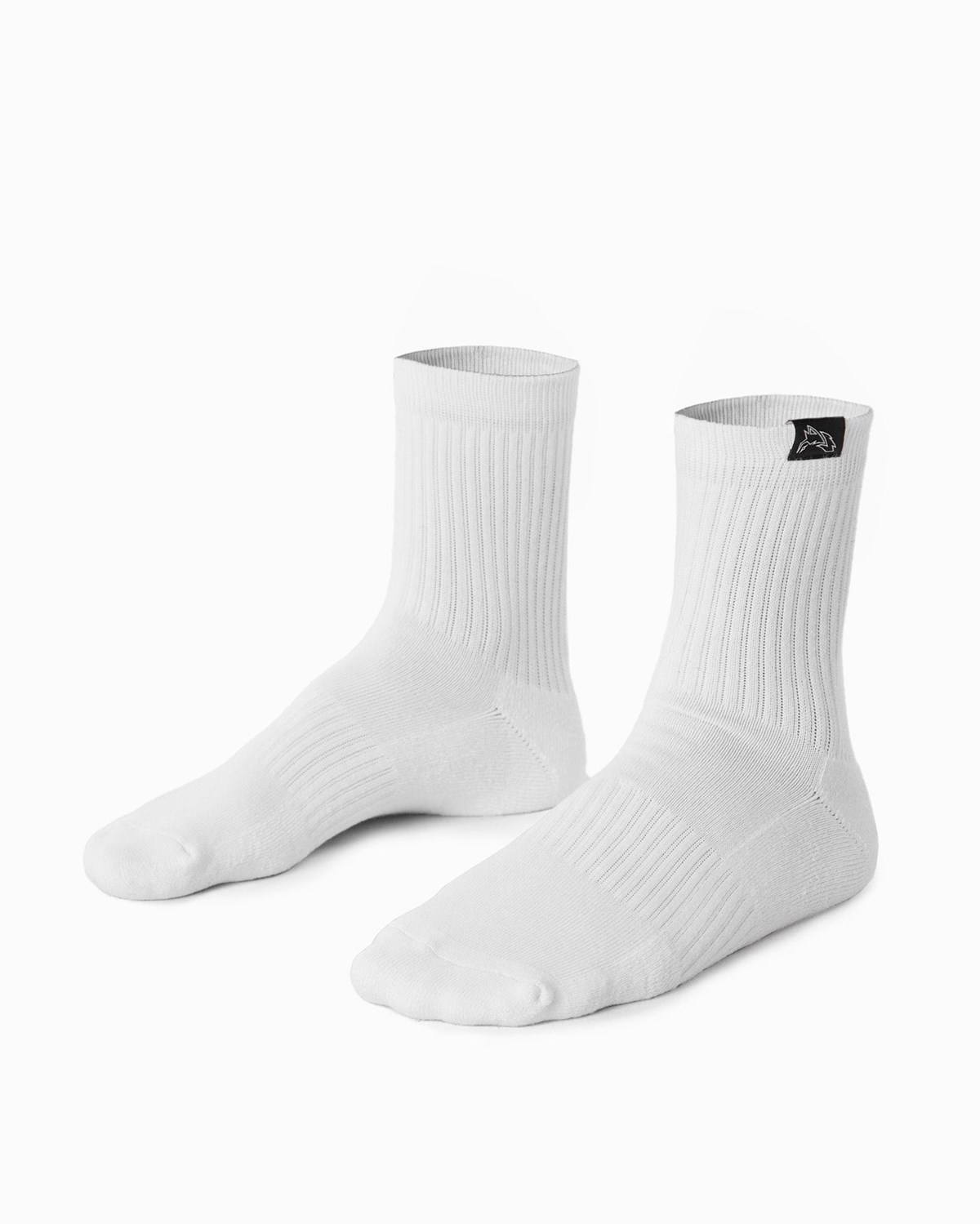 Alphalete Crew Sock Weiß | OJ5708391