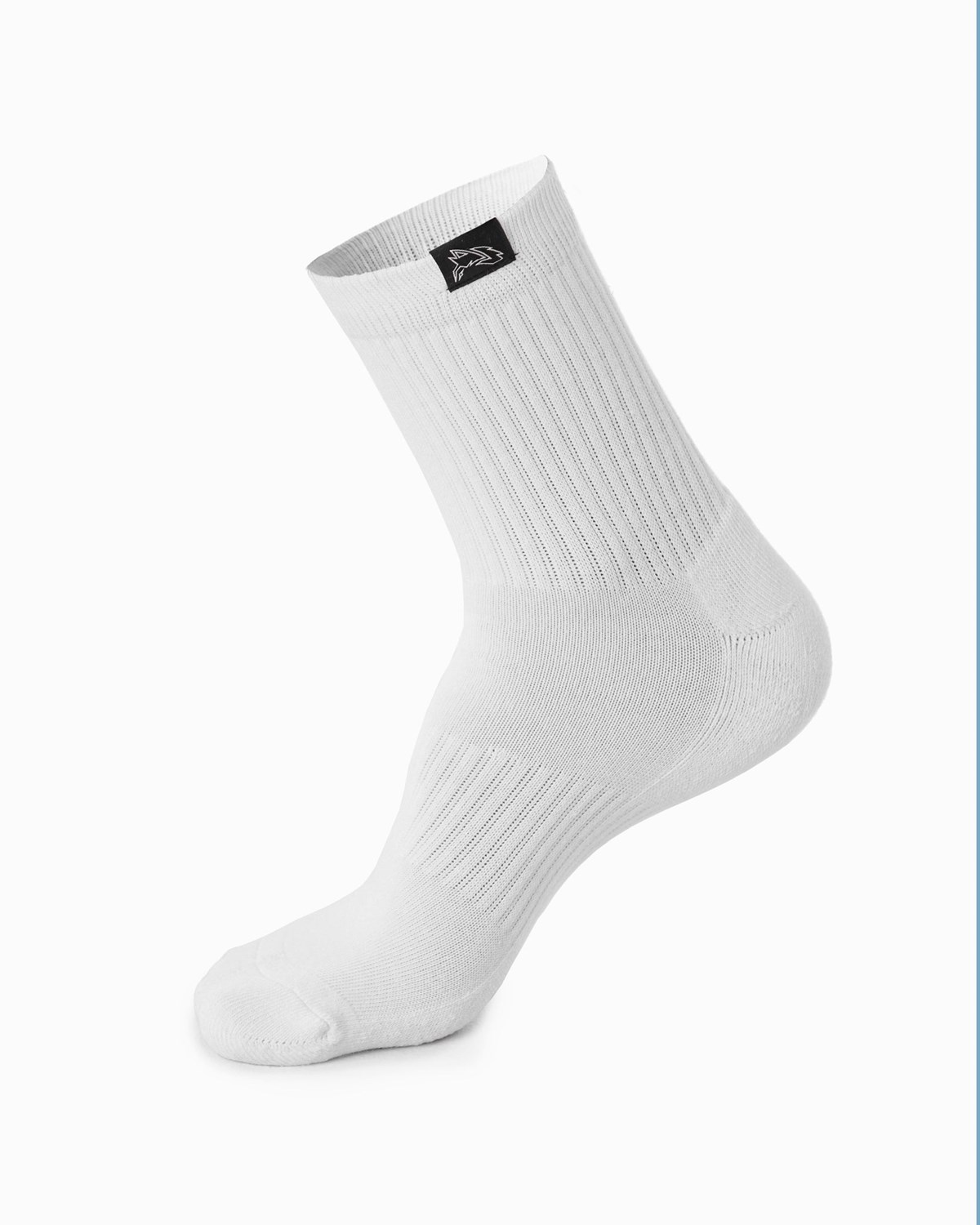 Alphalete Crew Sock Weiß | OJ5708391