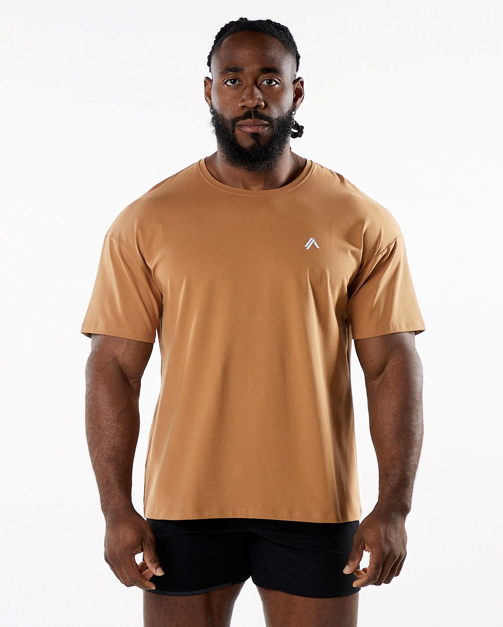 Alphalete Drop Shoulder Tee Rust | FY6345720