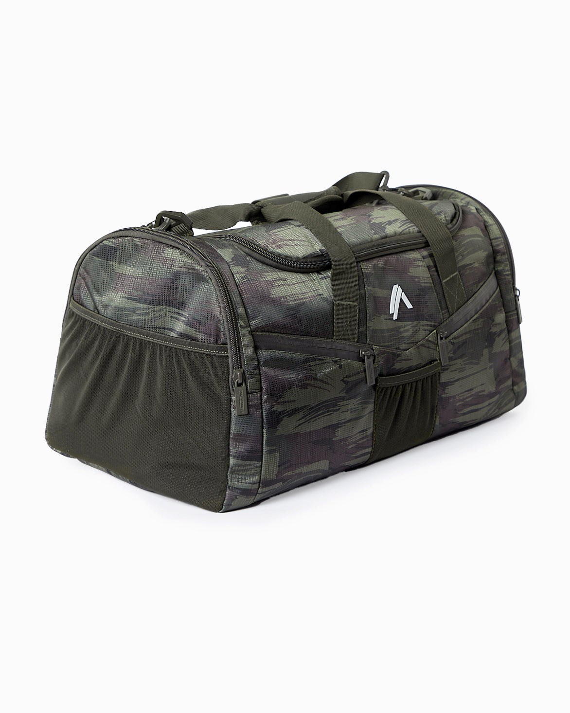 Alphalete Duffel Bag Olivgrün Camouflage | ZI6023941