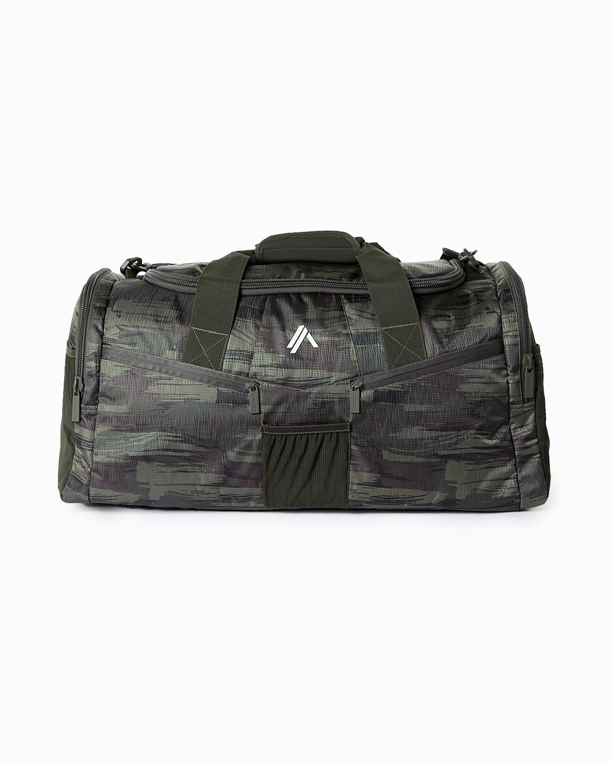 Alphalete Duffel Bag Olivgrün Camouflage | ZI6023941