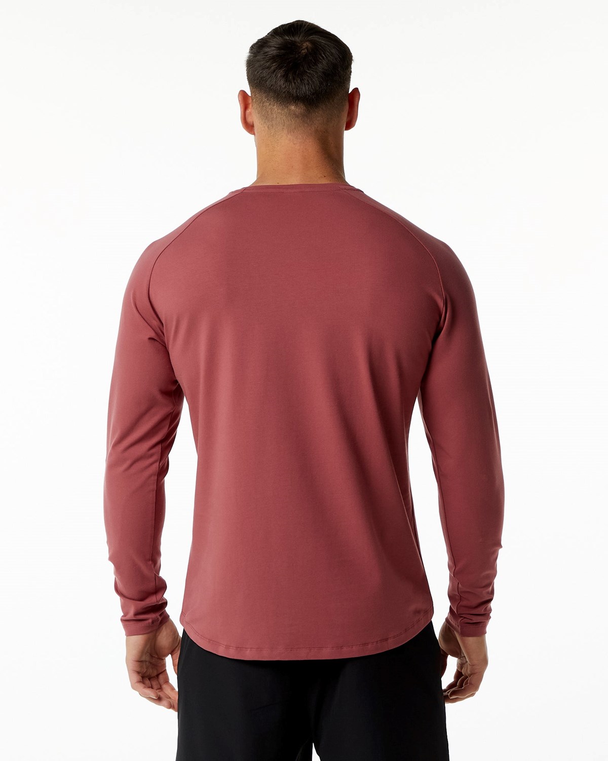 Alphalete Fitted Performance Long Sleeve Gingerbread | IB5729601