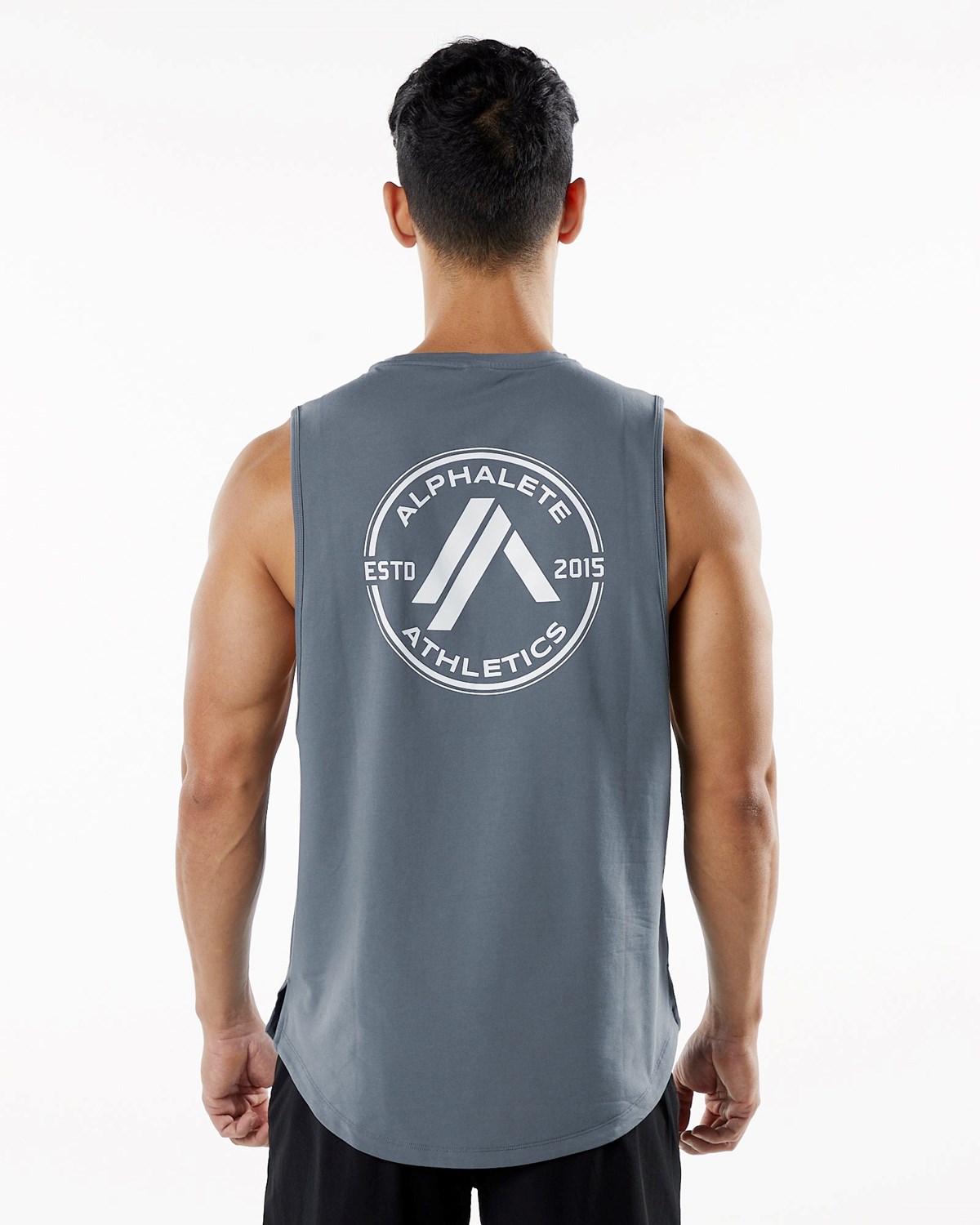 Alphalete Fitted Performance Tank Carbon | BW1902345